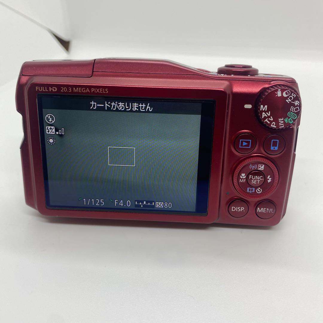 Canon SX710 HS レッド 動作確認済 バッテリー2個セット