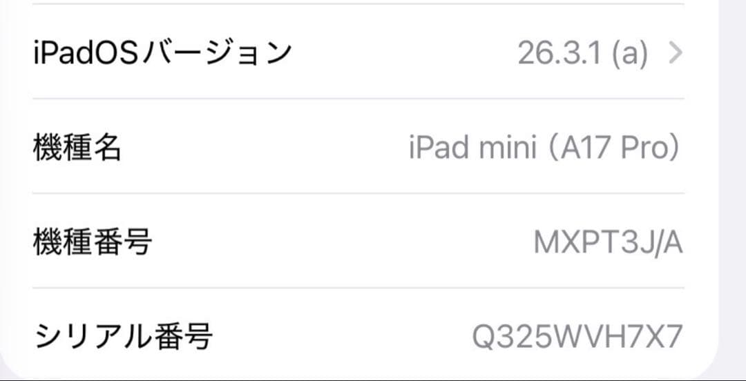 ipad mini A17pro 256GB Wi‑Fi + Cellular