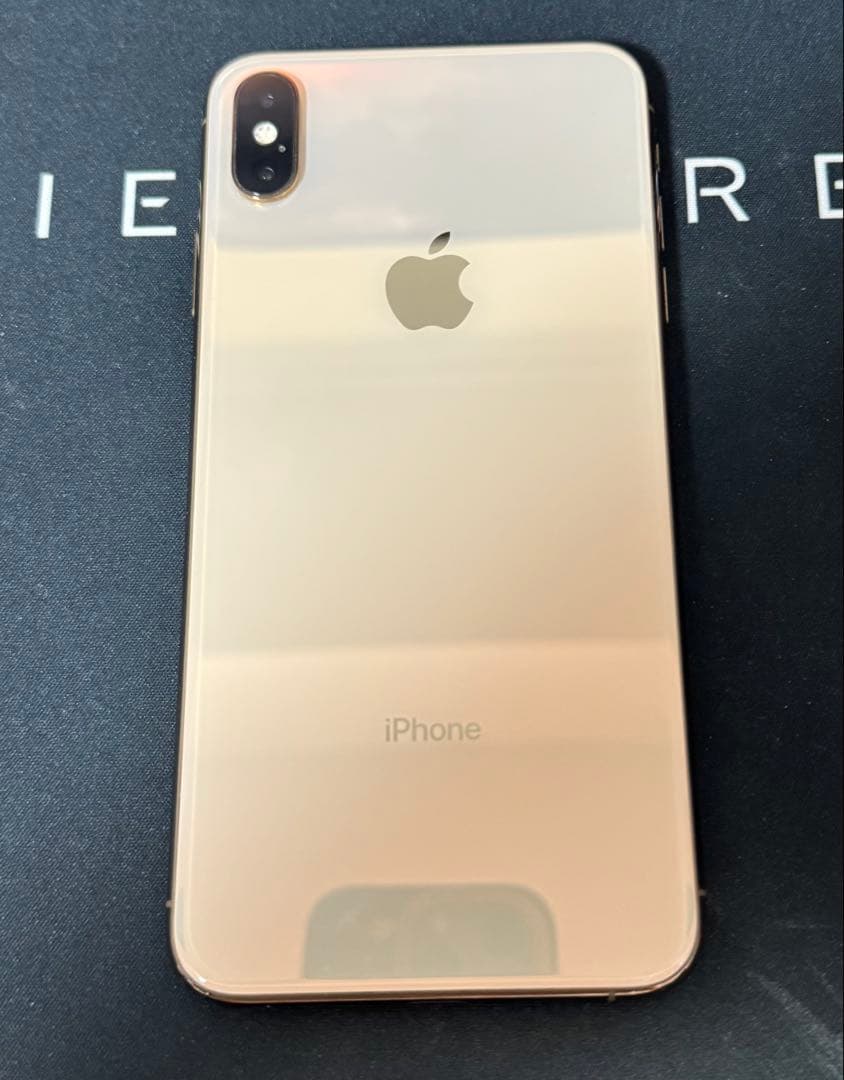 Apple iPhone xs max ゴールド 64gb 美品