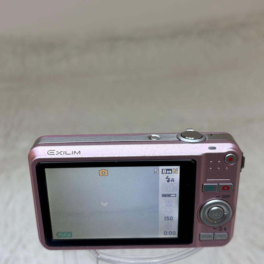 CASIO カメラ　EX-Z80 充電器　箱　ピンク コンデジ　動作品