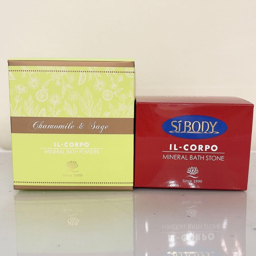 IL-CORPO ミネラルバスパウダー＆ストーン セット