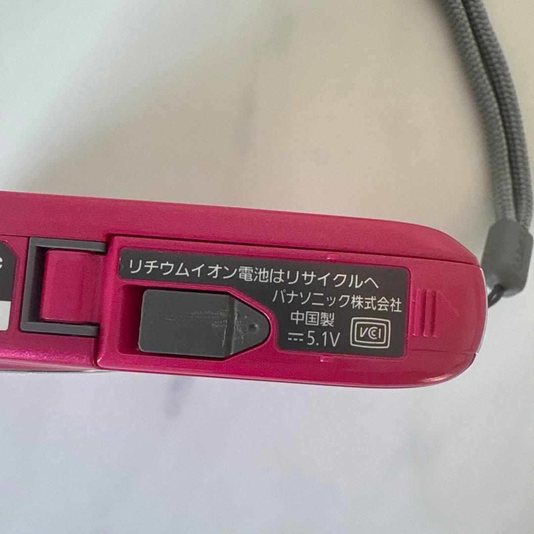 【美品】Panasonic LUMIX DMC-S2 ピンク デジタルカメラ