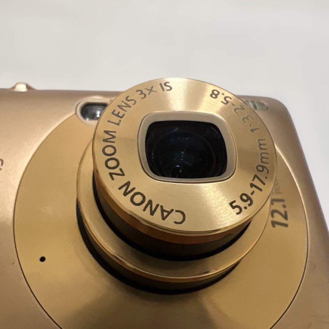 Canon IXUS 100 IS ゴールド バッテリーチャージャー付き