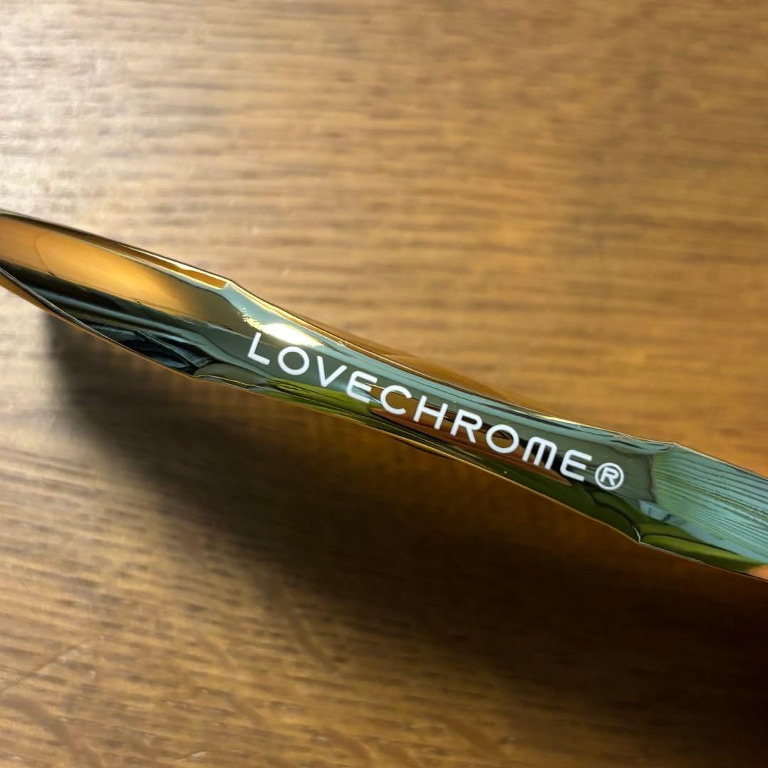 f*e様 【LOVECHROME】ゴールドコーム 収納ポーチ付き