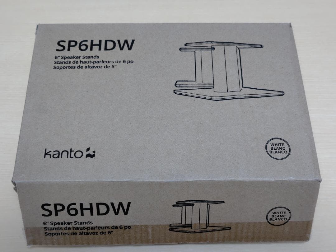 Kanto SP6HDW スピーカースタンド ホワイト