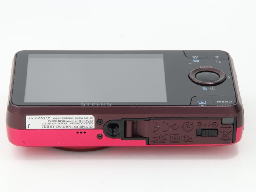 オリンパス Olympus STYLUS VH-520 コンデジ ピンク
