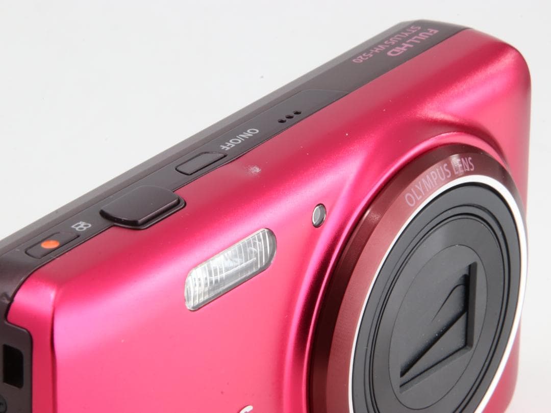 オリンパス Olympus STYLUS VH-520 コンデジ ピンク