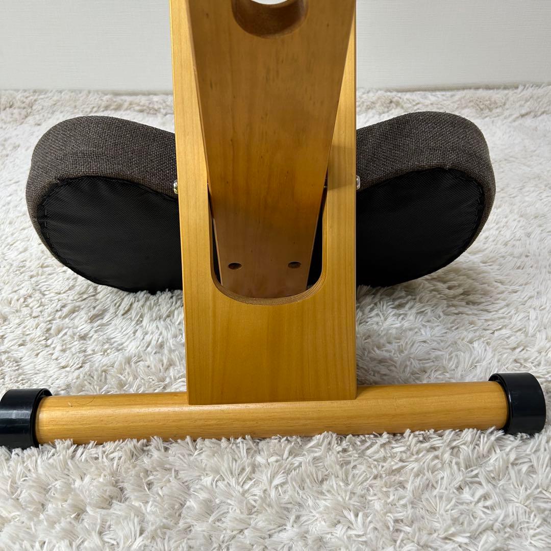 宮武製作所 プロポーションチェア バランスチェア ブラウン 姿勢矯正 勉強椅子