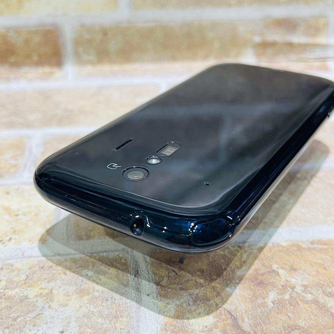 SIMフリー らくらくスマートフォン me 32GB ブラック 電池良好