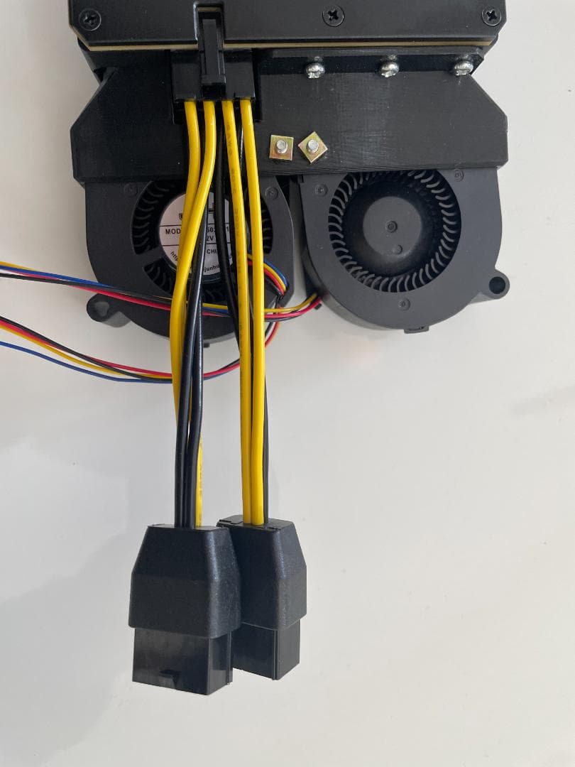 P40 24Gカスタムファン付/40b以下LLM動作確認済/ローカルLLM最適