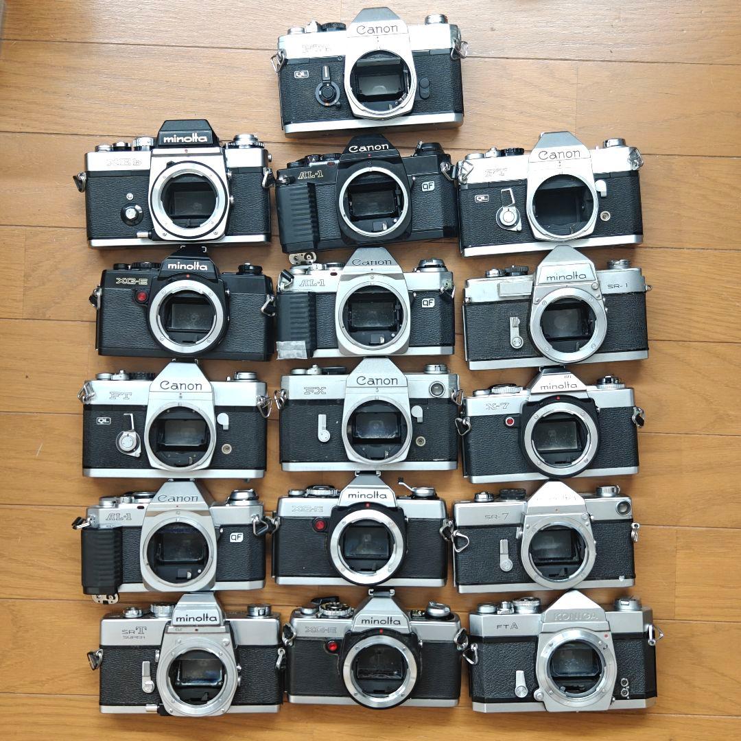 ✨ジャンク大量セット✨ フィルム一眼レフ ボディ 16台まとめ売り