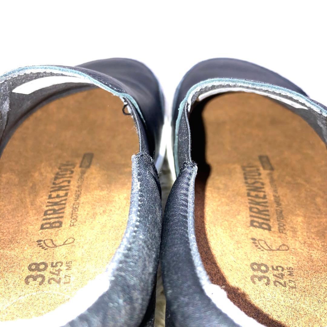 『極美品』BIRKENSTOCK QS 400 安全靴 スリッポン ブラック 黒