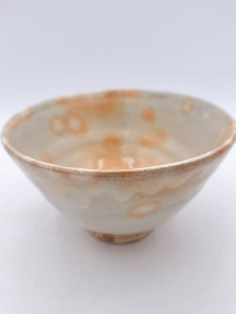 d189 萩茶碗 谷川省三 木箱 茶道具 古物