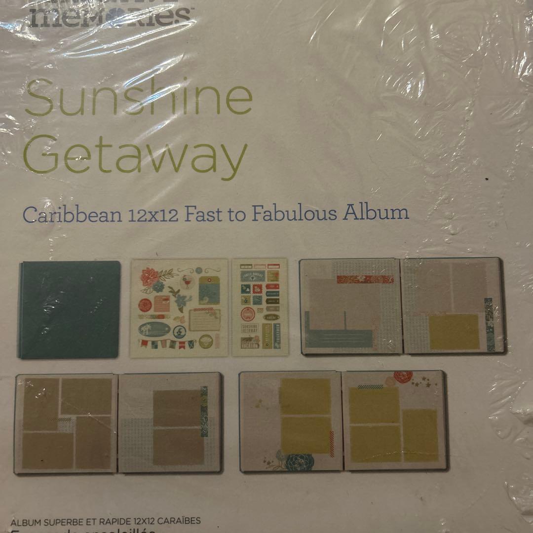 ￼【クリエイティブメモリーズ】12インチアルバム サンシャイン　ゲッタウェイ