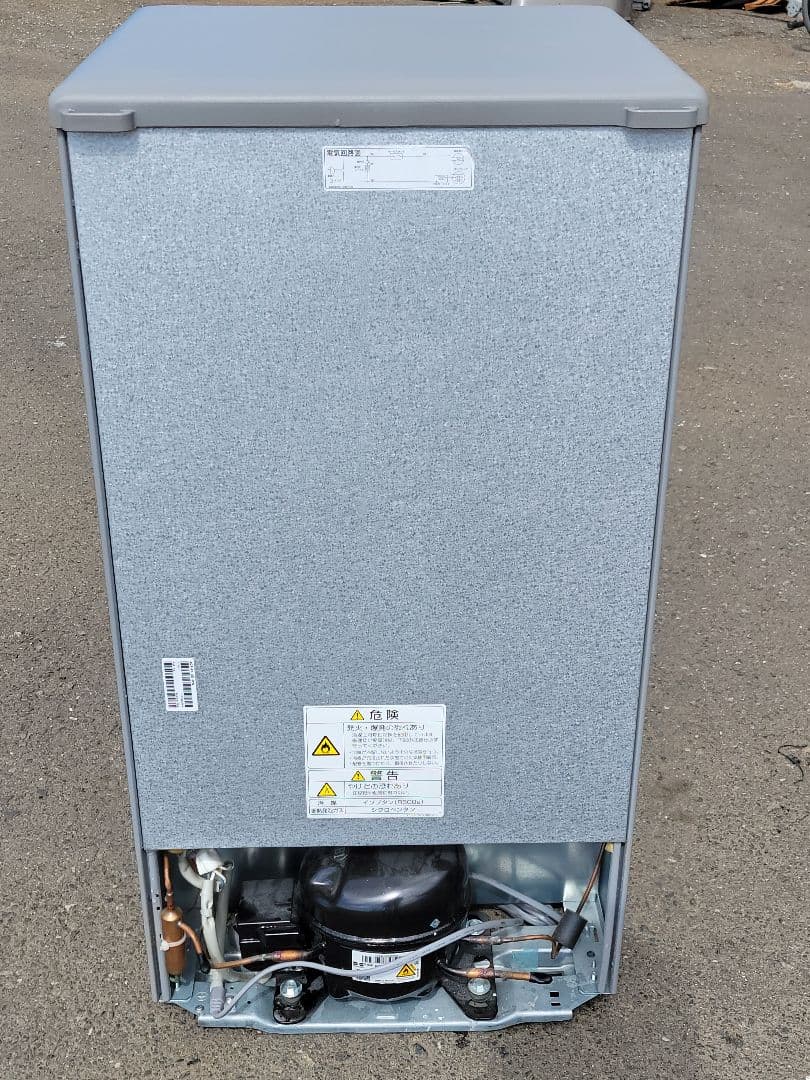 AQUA 冷蔵庫 AQR-8K 75L 1ドア シルバー 2021年製