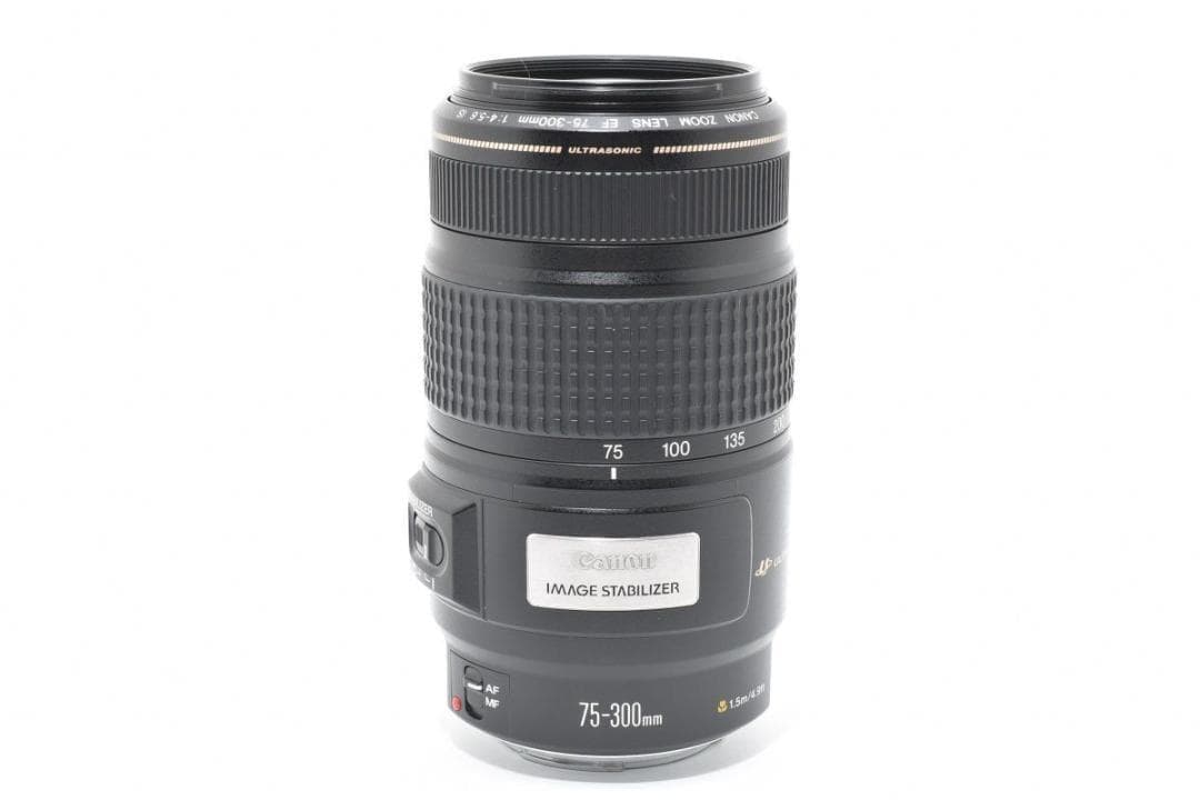 Canon EF 75-300mm F4-5.6 IS USM レンズ カメラ
