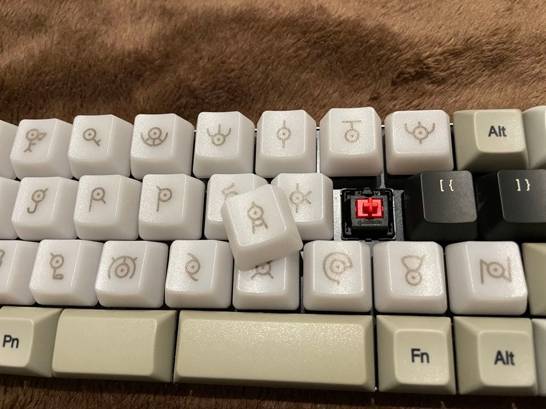 vortex core 40% キーボード アンノーン キーキャップ