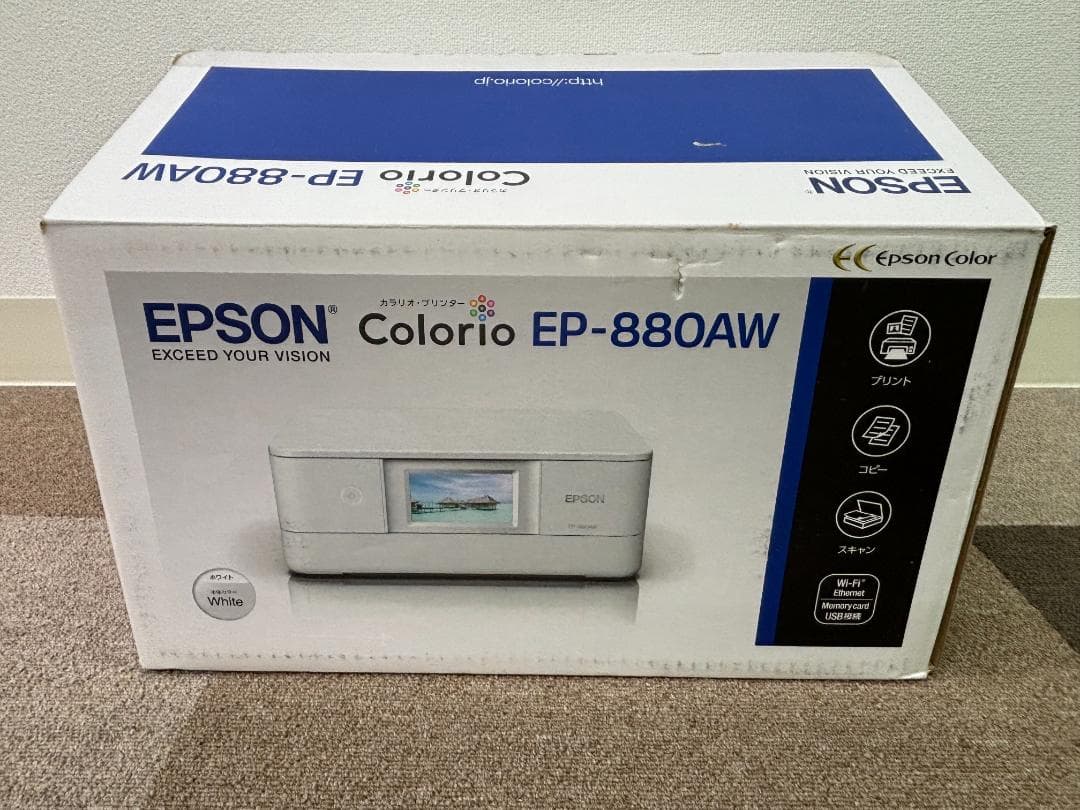 V*7様 EPSON Colorio EP-880AW インクジェットプリンタ