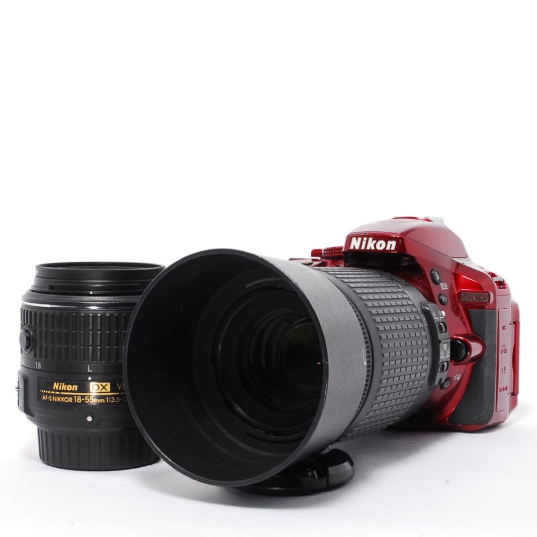 WiFi楽々転送◆人気カラー◆Nikon D5300◆一眼レフカメラ◆すぐ使える