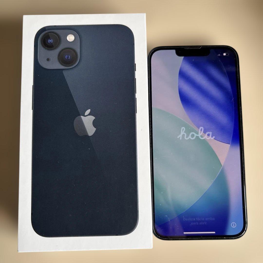 Apple iPhone 13 ブラック 本体 箱付き