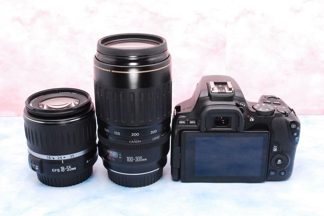 Canon EOS Kiss X10☆一眼レフカメラ☆超望遠レンズ付☆入学式