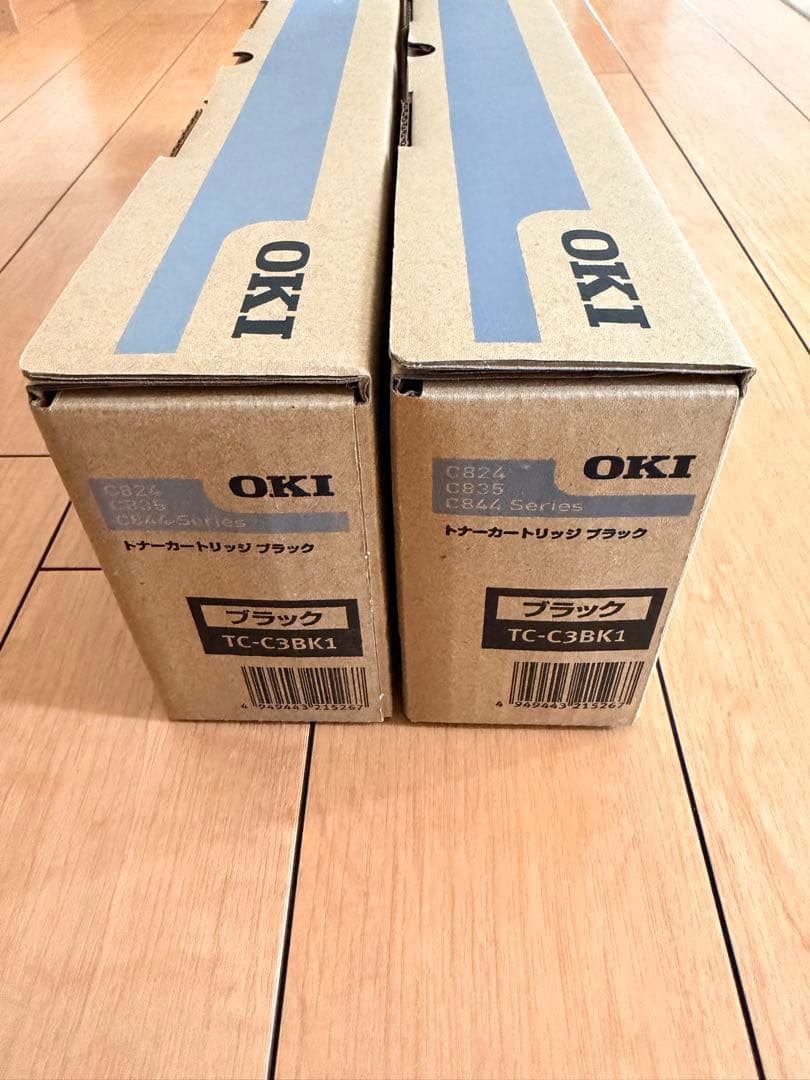 OKI TC-C3BK1 トナーカートリッジ　ブラック　2個セット