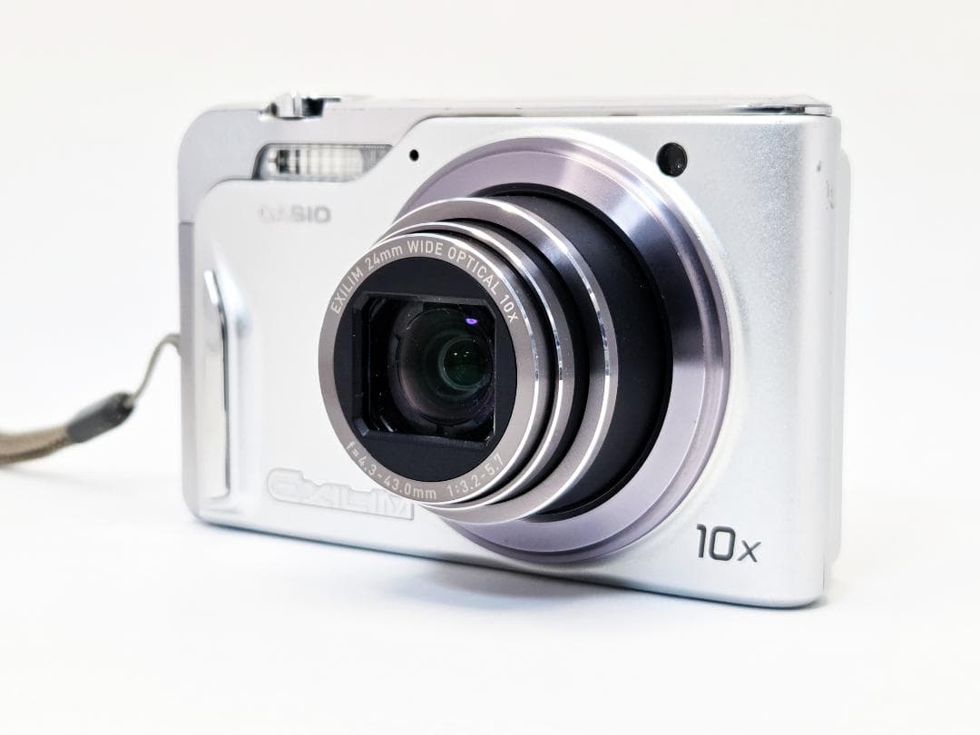 カシオ　CASIO EXILIM EX-H15 シルバー《元箱付属・動作確認済》