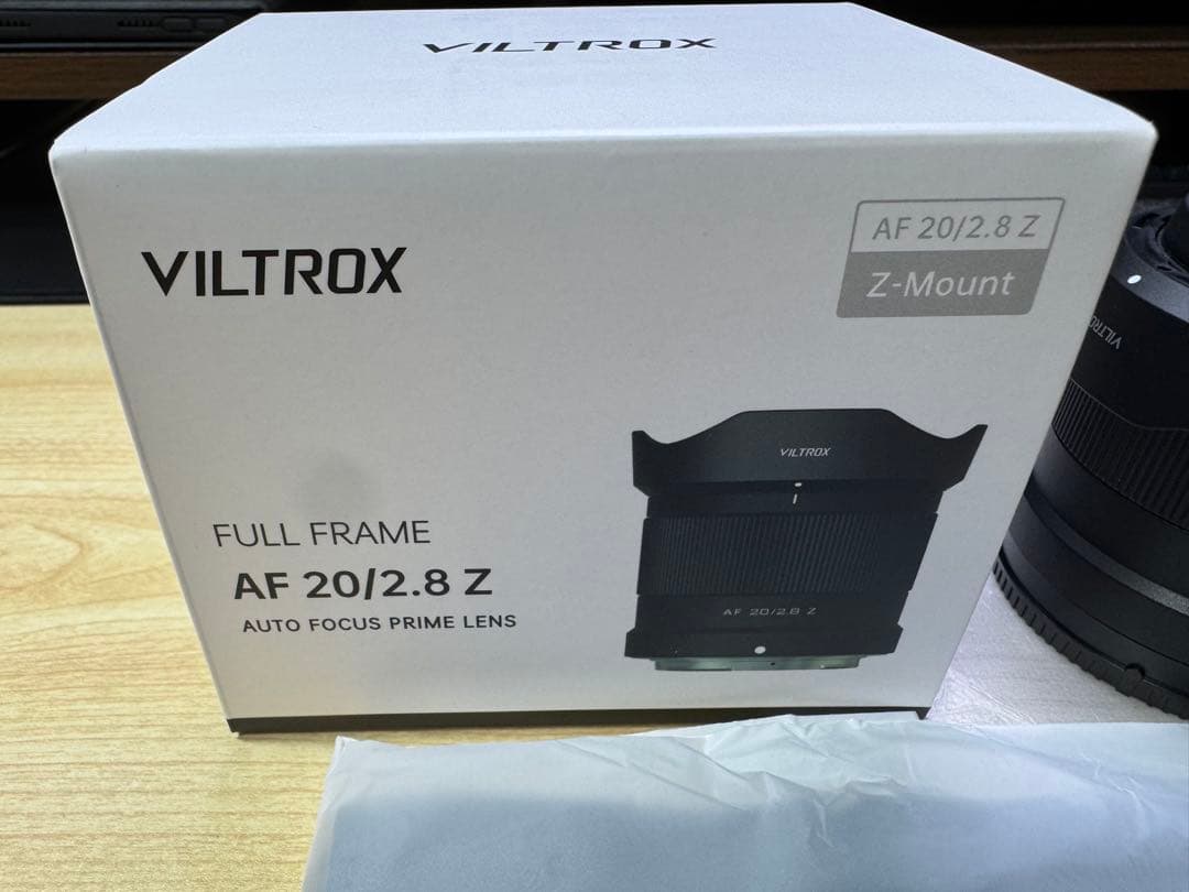 s*b様 【美品】VILTROX AF 20mm F2.8 Zマウント フルサイ