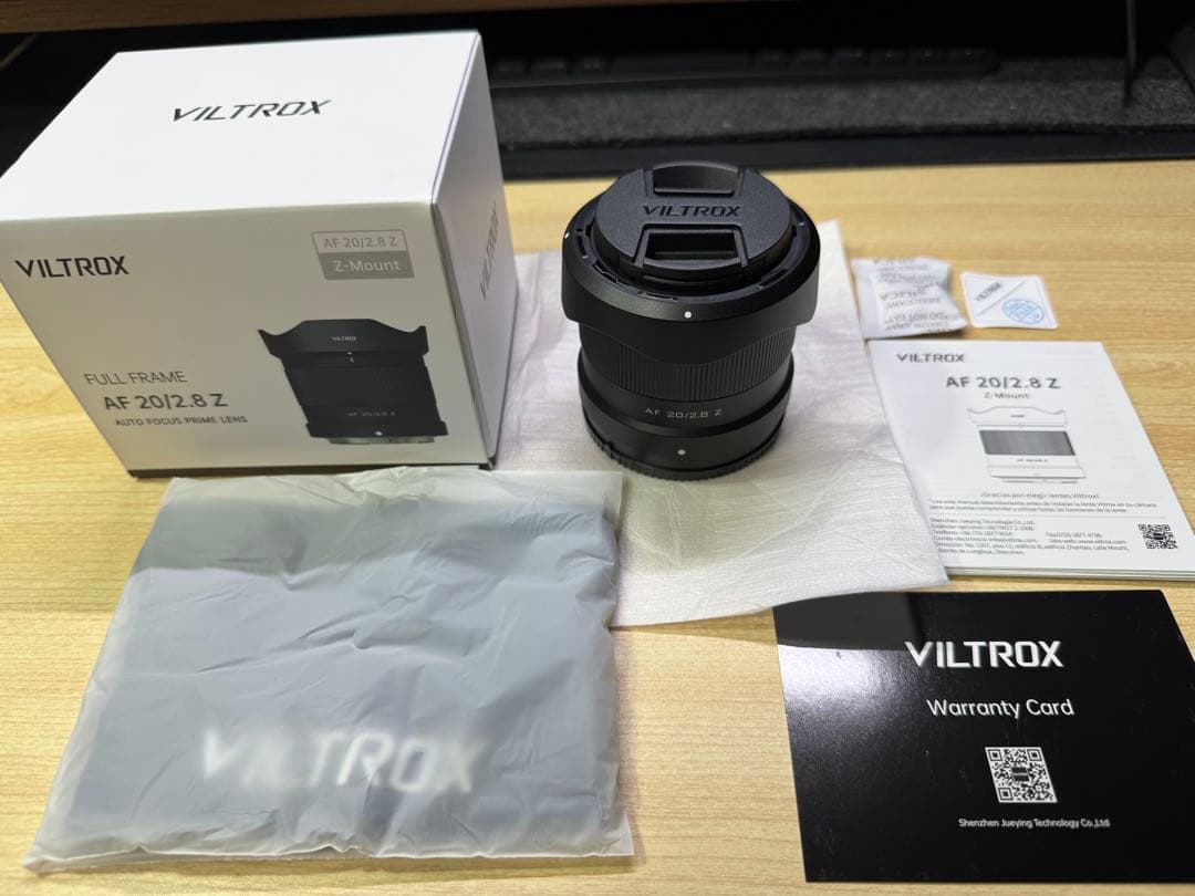 s*b様 【美品】VILTROX AF 20mm F2.8 Zマウント フルサイ