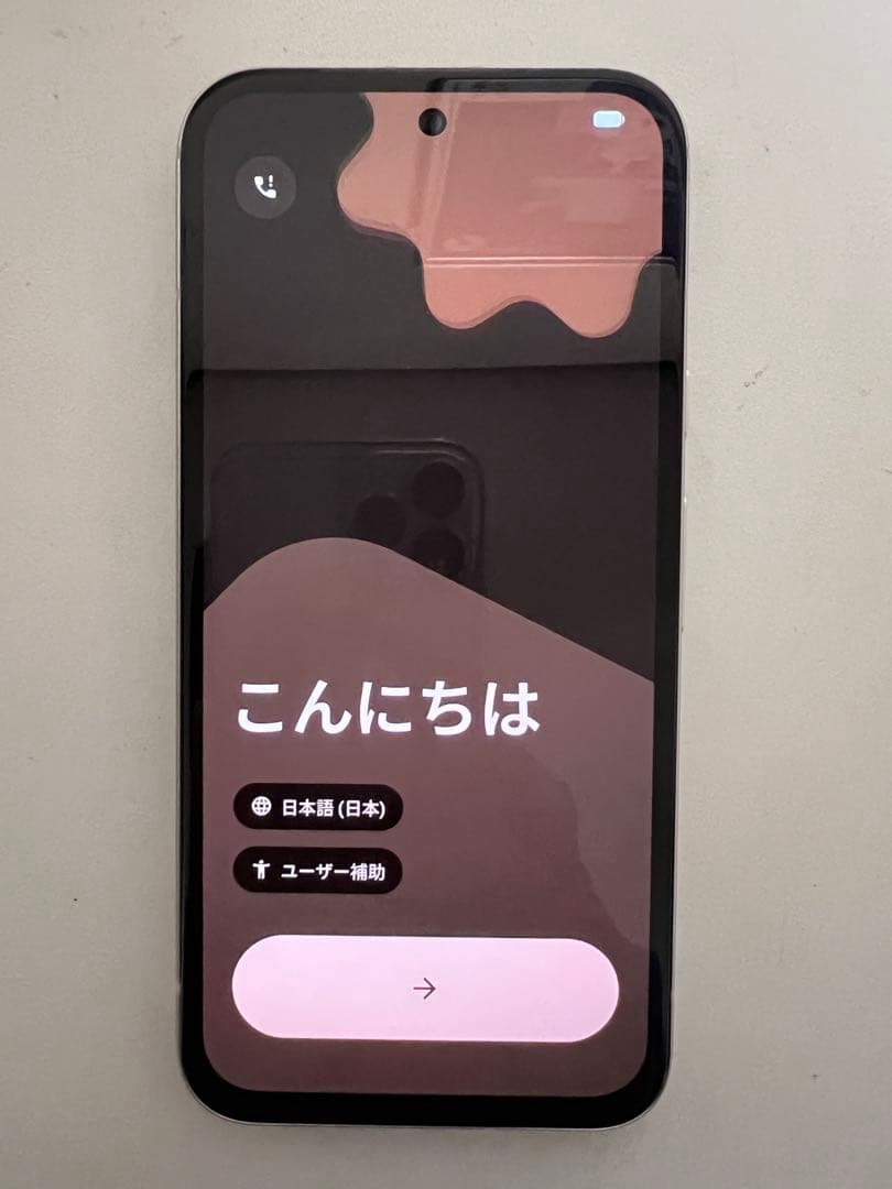 美品　Google Pixel 8a ホワイト