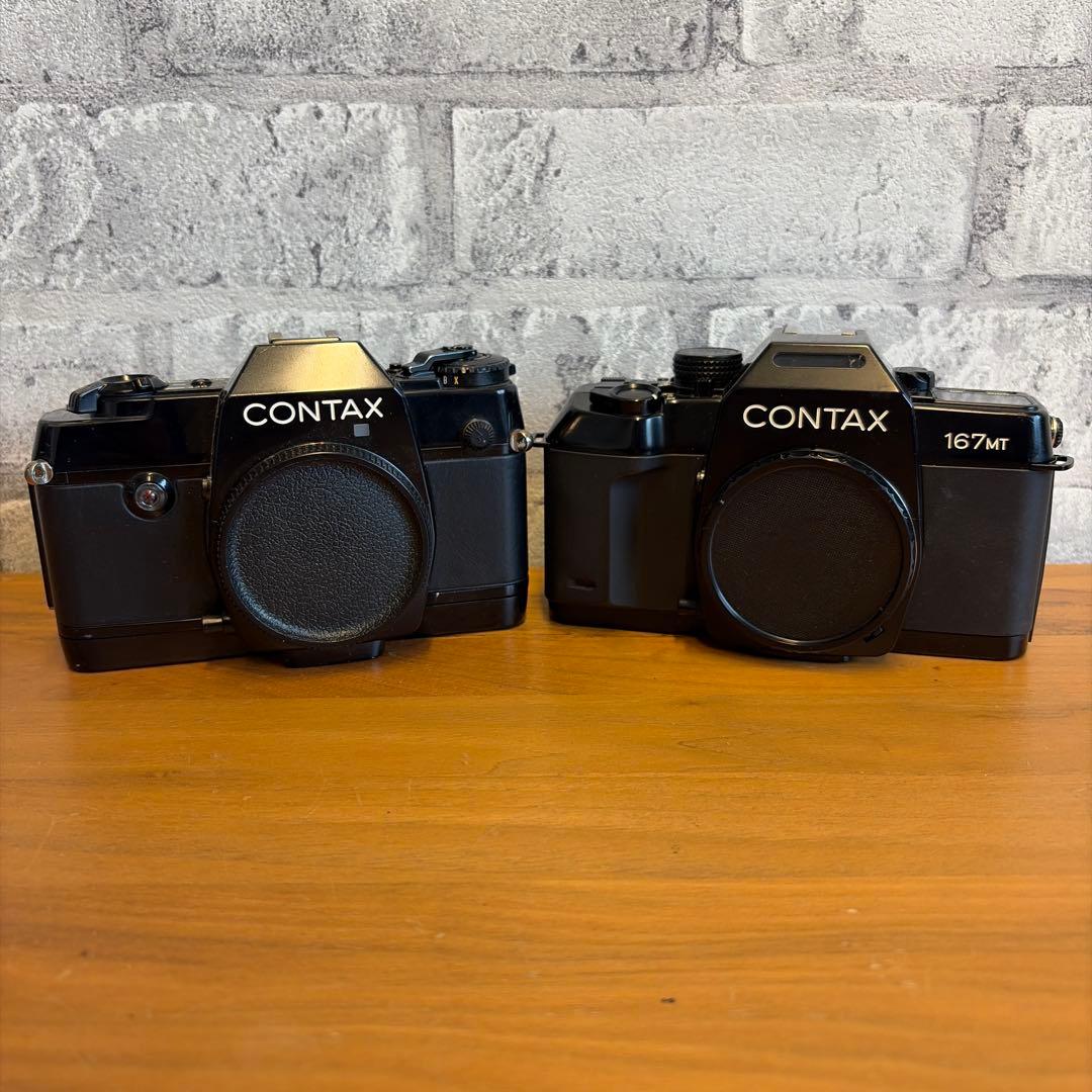 CONTAX フィルムカメラ ボディ 2台セット（167MT含む）