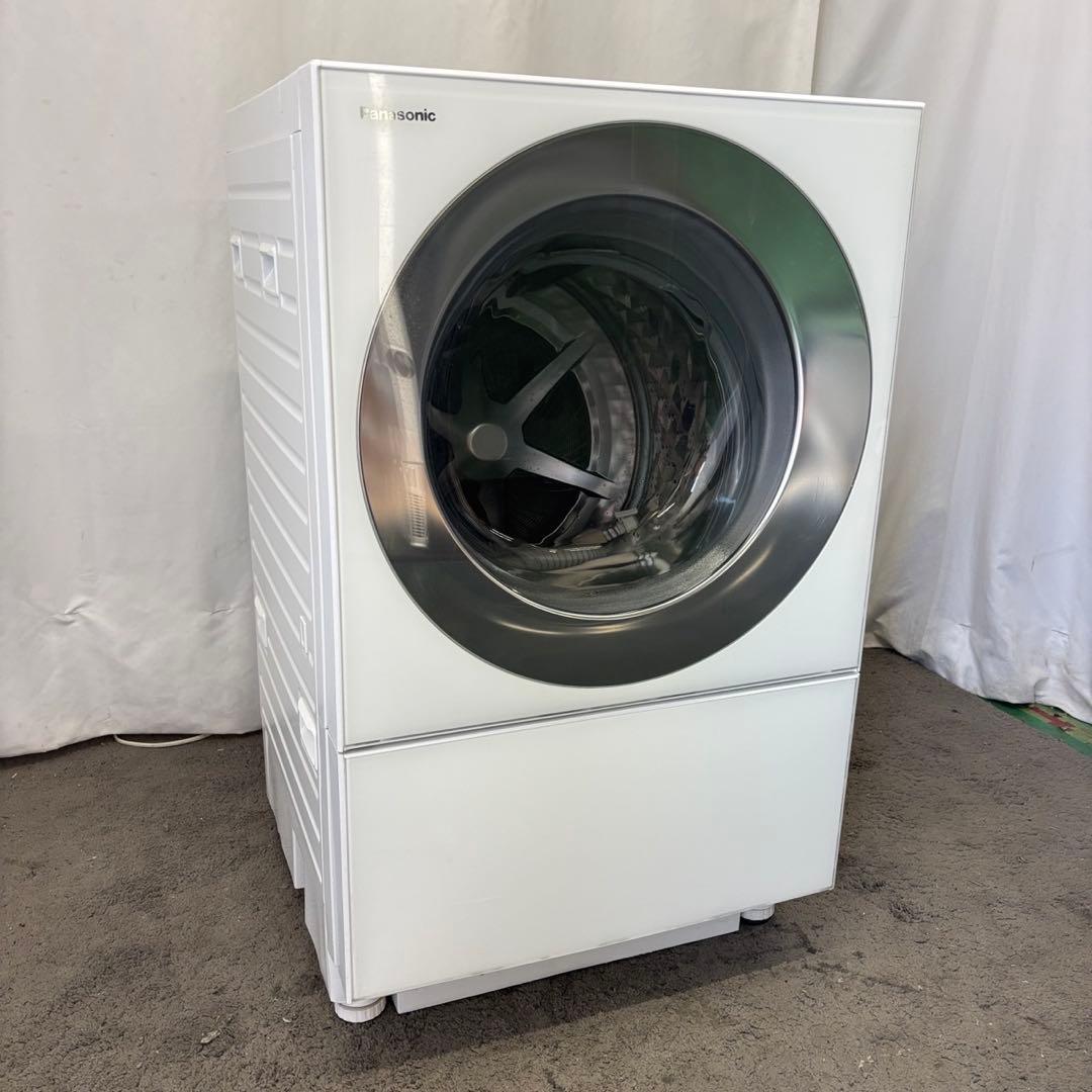 261　パナソニック　ドラム式洗濯機　10キロ　左開き　綺麗　設置無料　安い‼️
