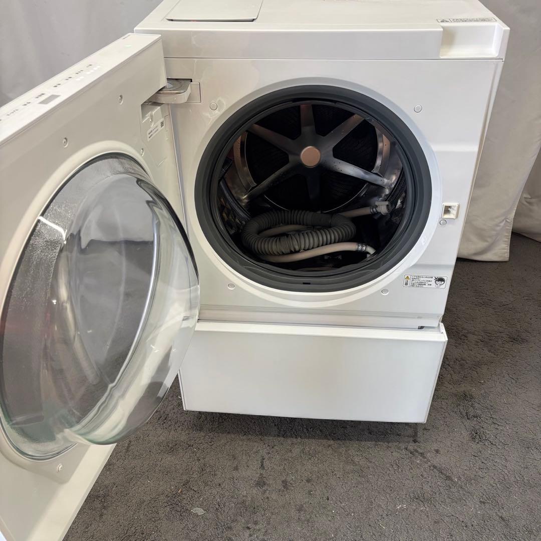 261　パナソニック　ドラム式洗濯機　10キロ　左開き　綺麗　設置無料　安い‼️