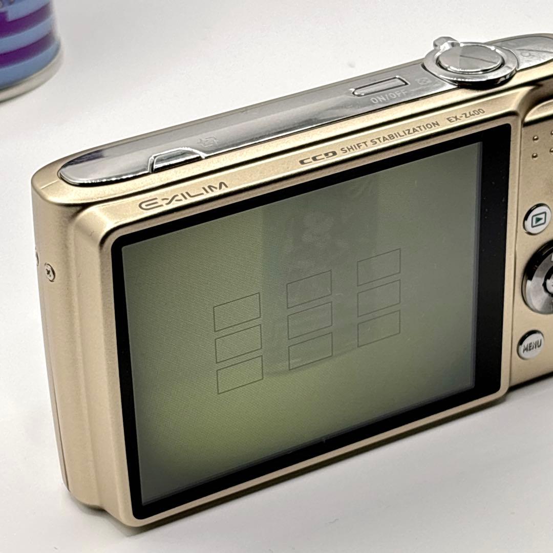 CASIO EXILIM EX-Z400 ゴールド　カシオ　デジカメ　コンデジ