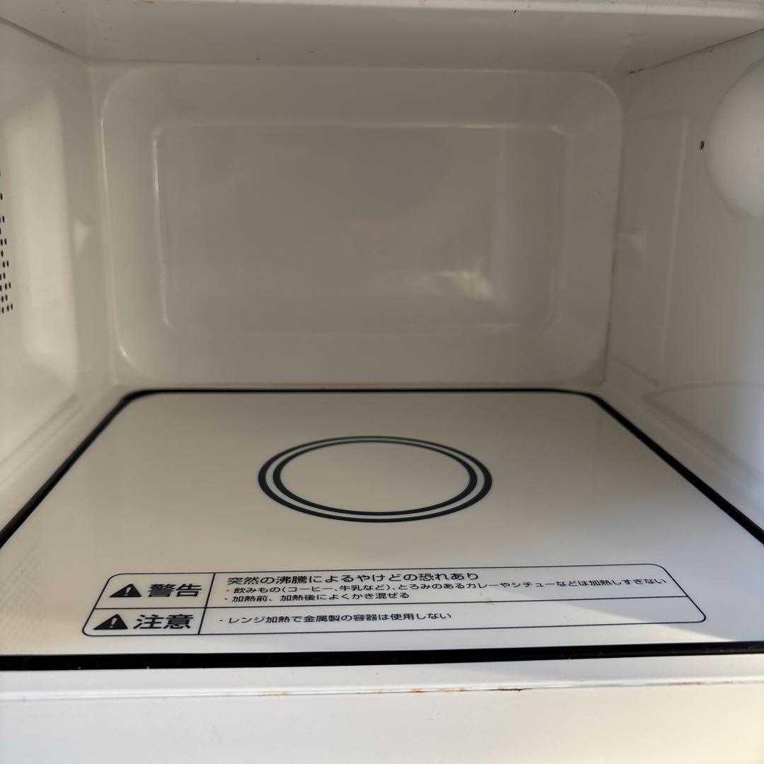 電子レンジ MJ-SER18A 無印良品 2019年製