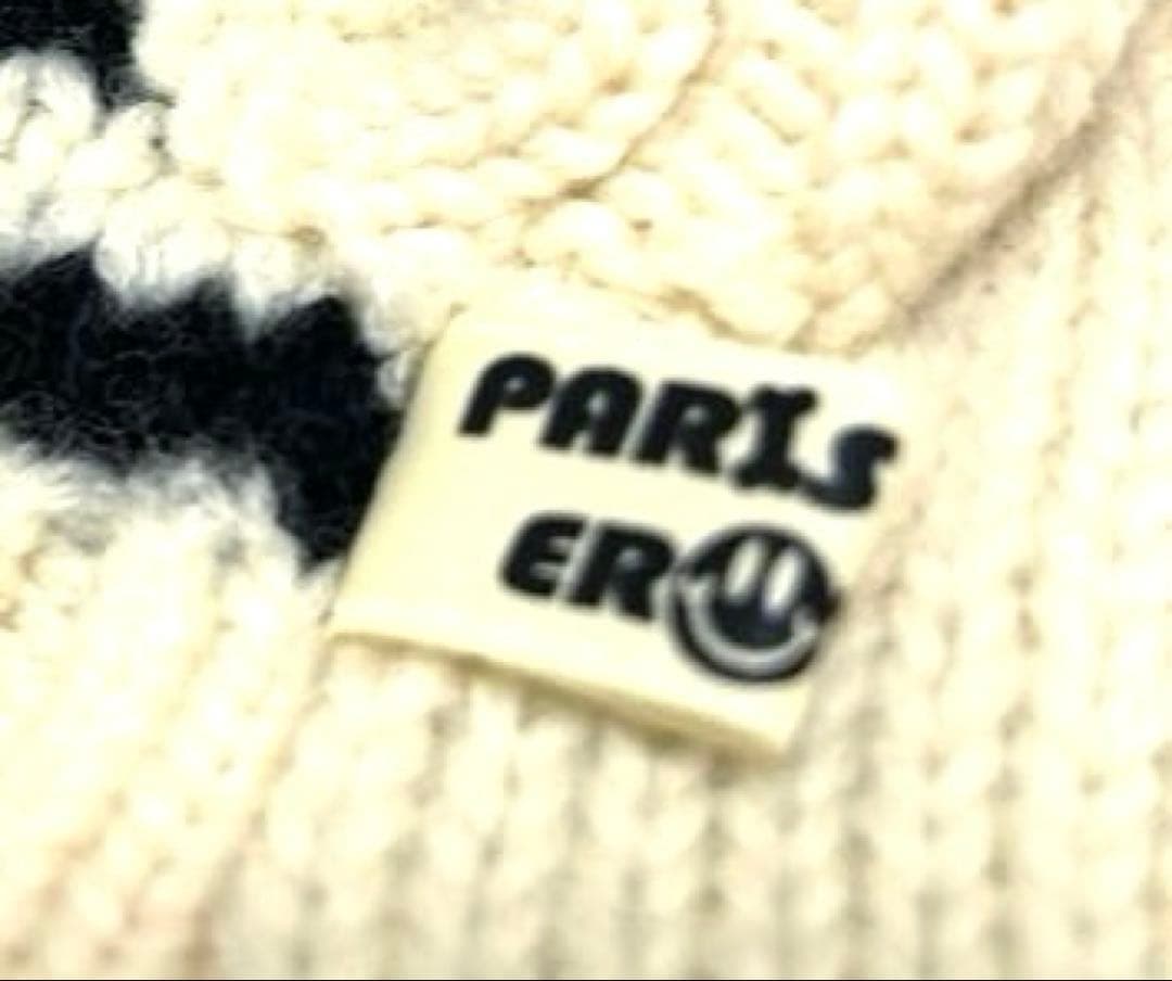 PARIS EROTICA パリエロ 　　 　　ボンボンリボン　ニット　ホワイト