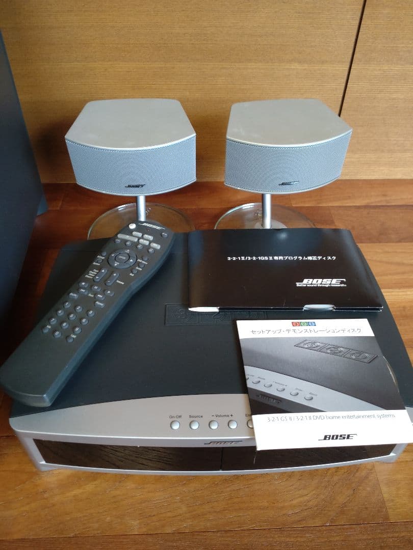 BOSE　3 2 1 GS Ⅱ DVD　ホームシアターシステム