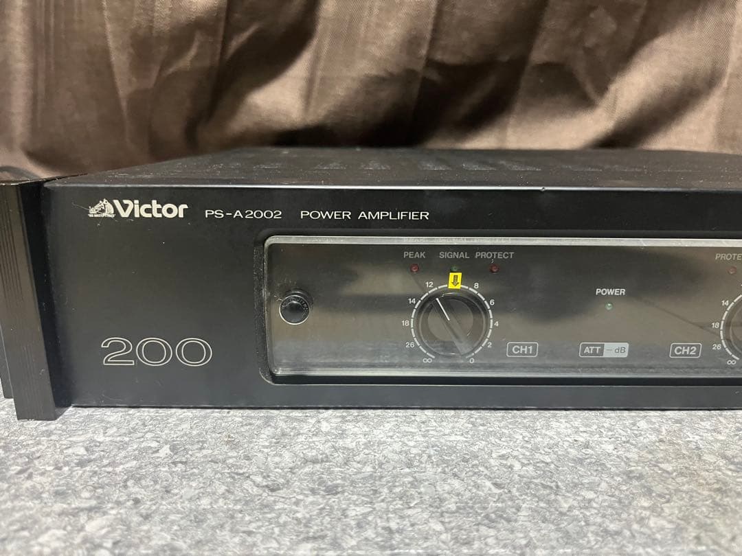 Victor PS-A2002 パワーアンプ 120WX2