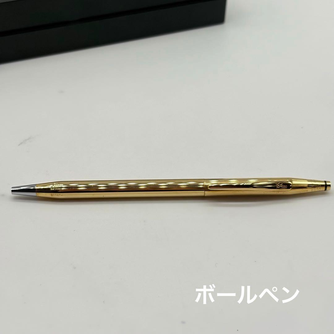 CROSS クロス 1/20 18KT コーティング ボールペン　シャープペン