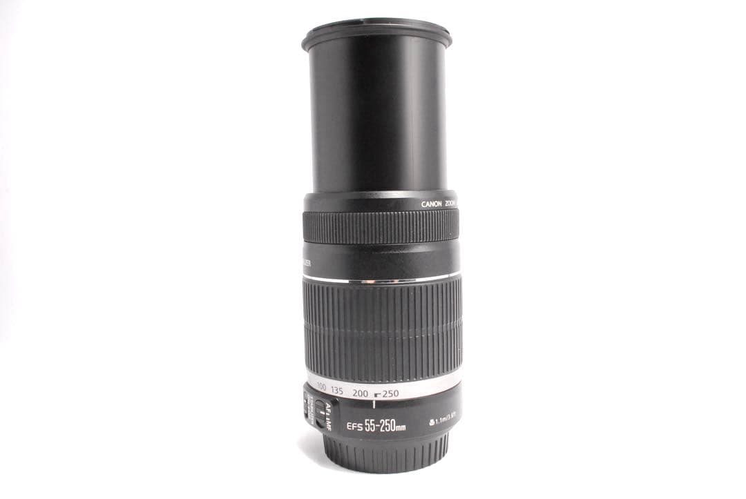 美品✨イベントに✨Canon EF-S 55-250mm IS 望遠レンズ