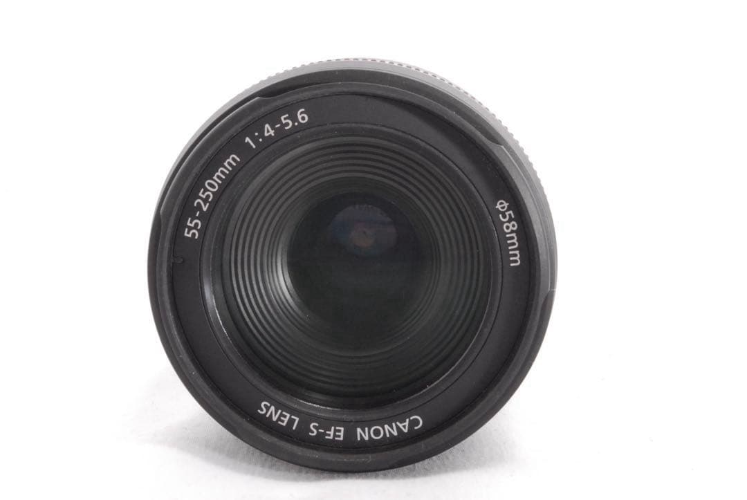 美品✨イベントに✨Canon EF-S 55-250mm IS 望遠レンズ