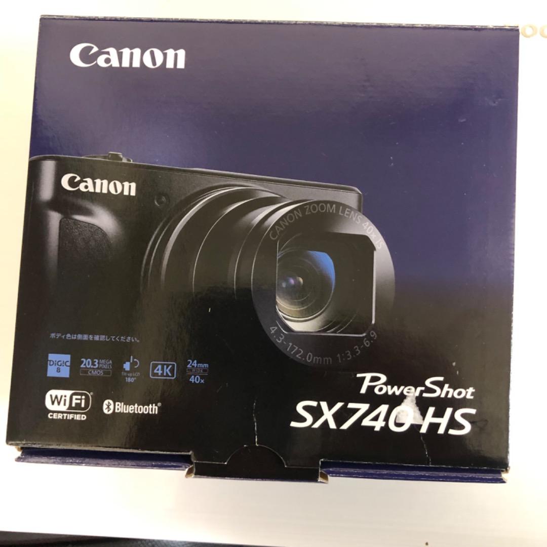 ほぼ未使用⭐︎ Canon PowerShot SX740 HS シルバー