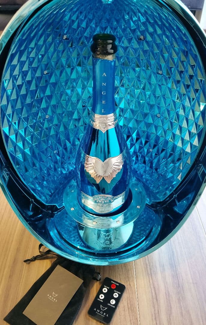 ANGEL CHAMPAGNE エンジェル シャンパンボトルケース 空ボトル付