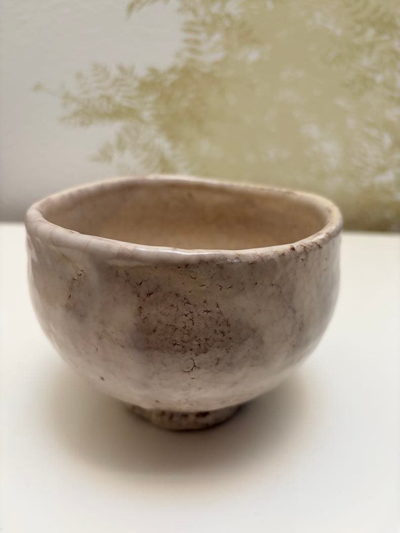 抹茶茶碗 抹茶椀 萩焼 永久勝斎 造　茶道具　桐箱付き 裏千家 表千家