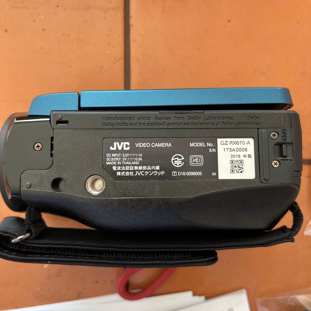 JVC Everio R ビデオカメラ 本体 GZ-RX670-A