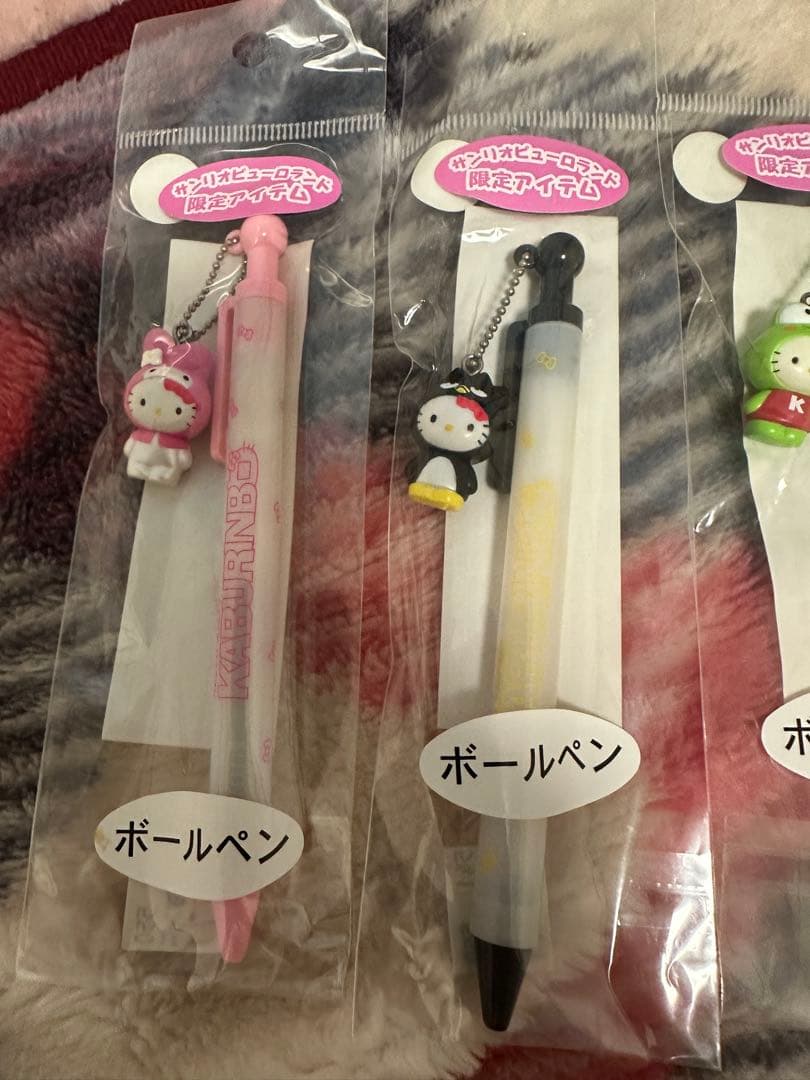 h*K様 ハローキティ ボールペン 4本セット