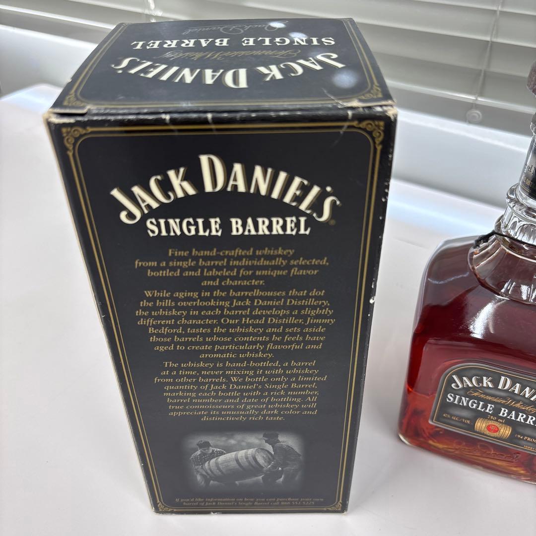 【古酒】JACK DANIEL'S SINGLE BARREL 旧ボトル 箱付き