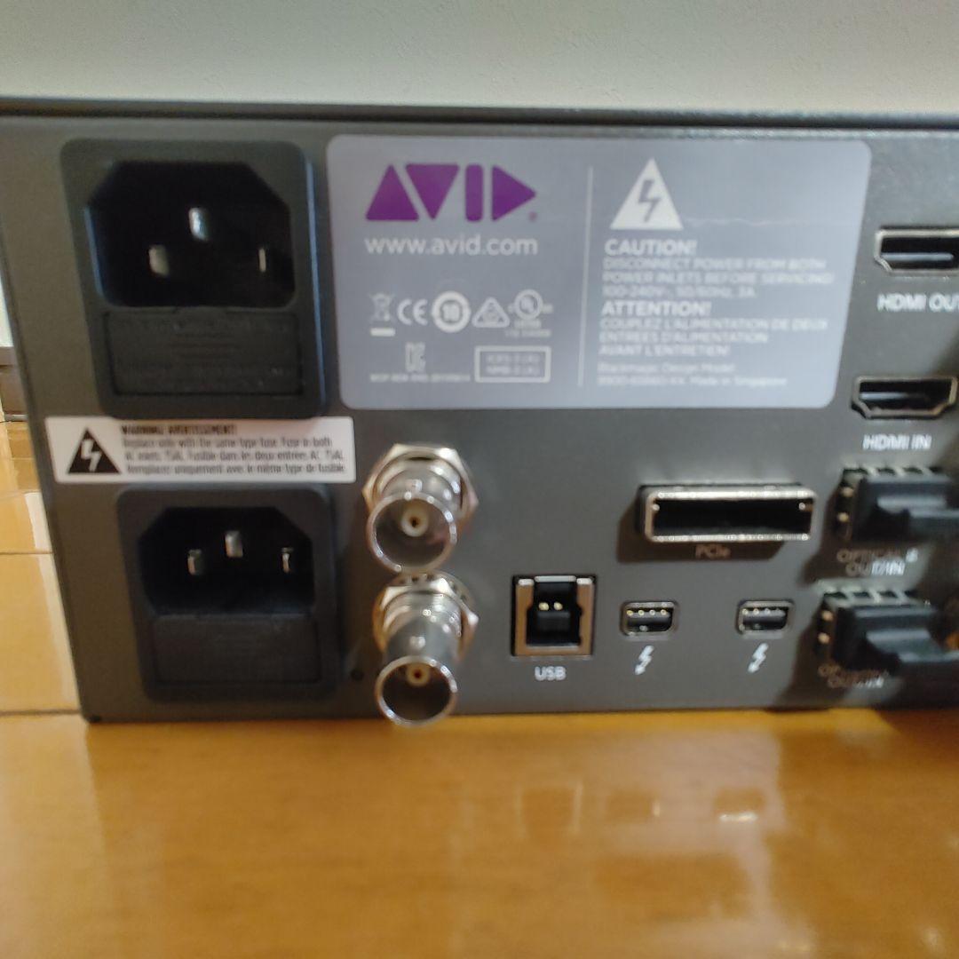 【美品/通電OK】Avid Artist | DNxIO ビデオインターフェース