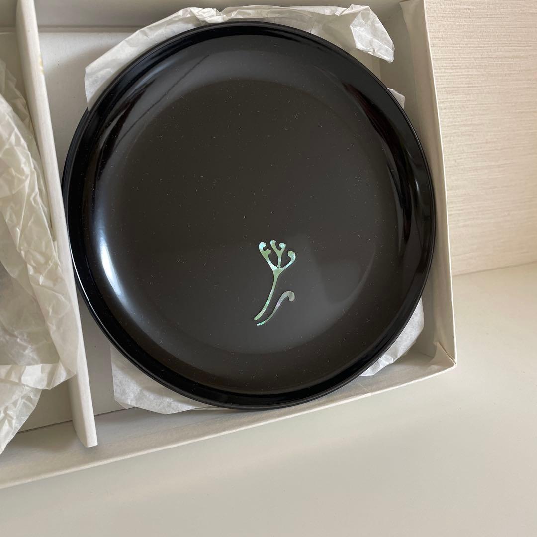高岡漆器の小皿