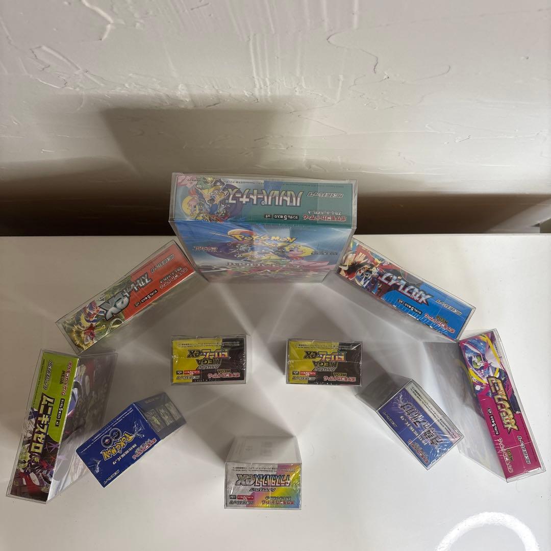 新品⭐︎全シュリンク付きBOXセット⭐︎ポケカ/テラスタルフェス等/11箱